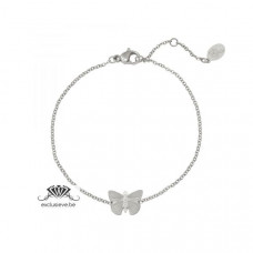 Armband butterfly silver