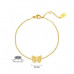Armband butterfly gold