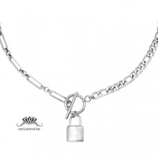 Ketting lock silver