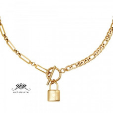 Ketting lock gold