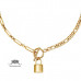 Ketting lock gold